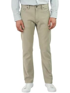 Jachs New York - Straight Stretch Twill Trousers / 5 Pockets Pants